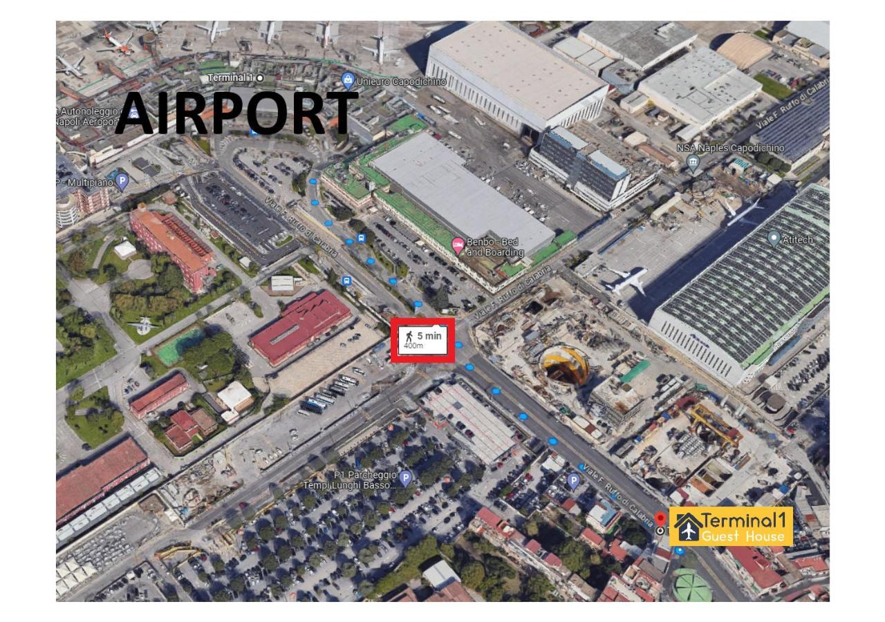 Terminal 1 Guest House Napoli Exterior foto